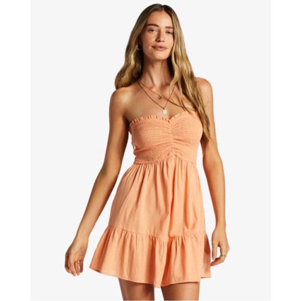Billabong Island Time Strapless Dress